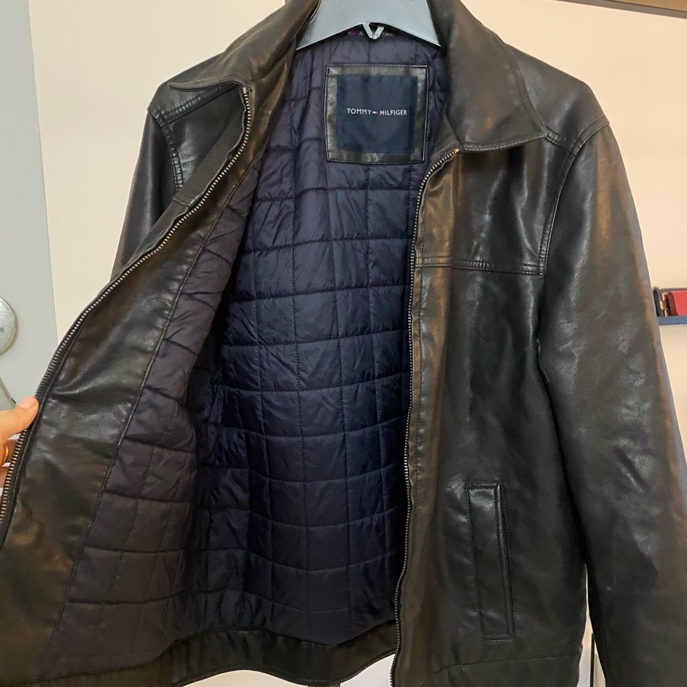 Leather w/ Quilted Lining Jacket